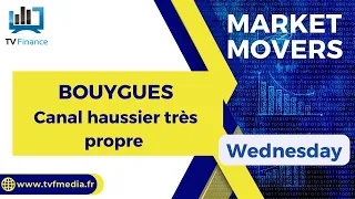 Daniel Cohen de Lara, BOUYGUES : &quot; Canal haussier très propre &quot;