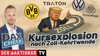 BORUSSIA DORTMUND DAX-Check LIVE: Airbus, Borussia Dortmund, Nordex, Thyssenkrupp, Traton, Volkswagen Vz.